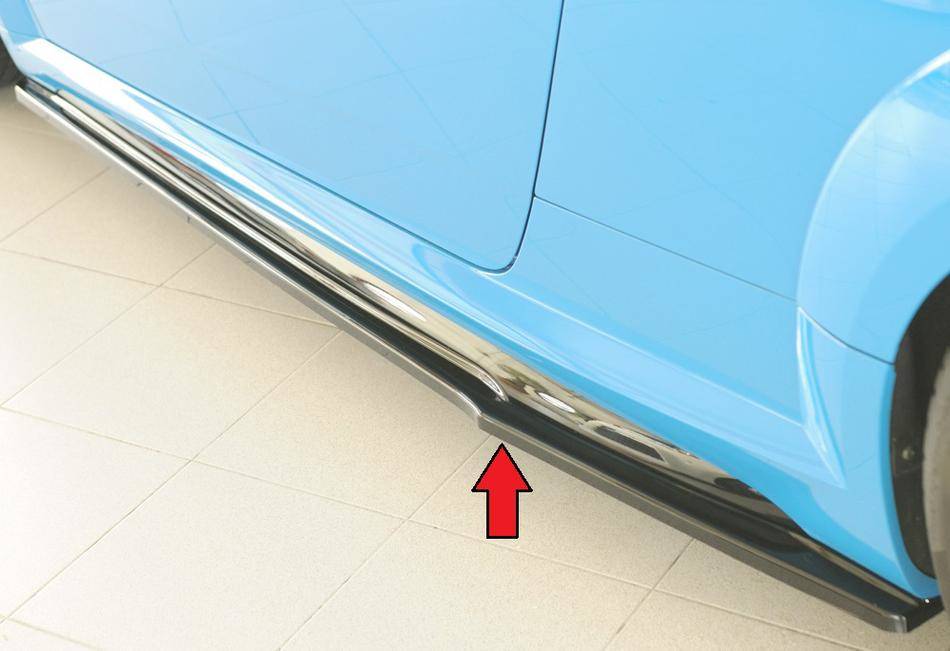 Lama sottoporta SX Rieger TT/TTS FV8S dal 2018 per sottop.orig. nero