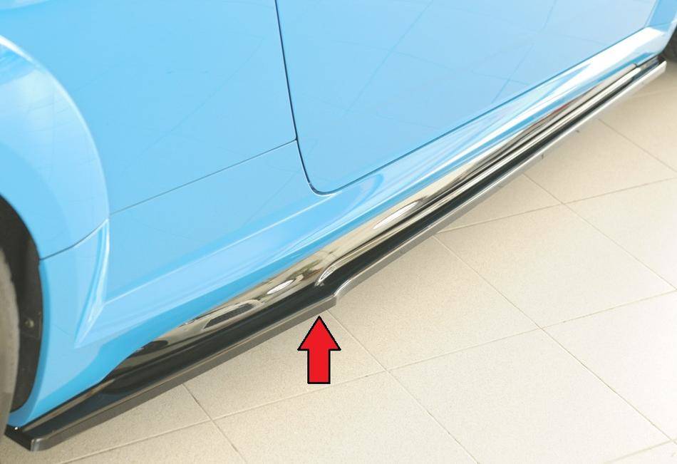 Lama sottoporta DX Rieger TT/TTS FV/8S dal 2018 per sottop.orig.nero