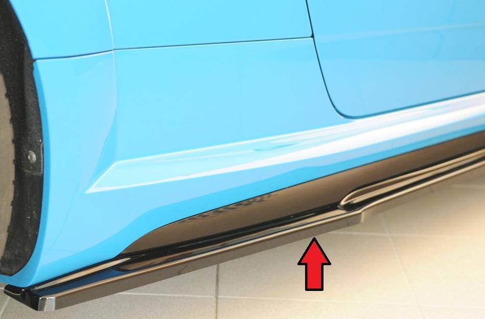 Lama sottoporta DX Rieger TT/TTS FV/8S dal 2018 per sottop.orig.nero