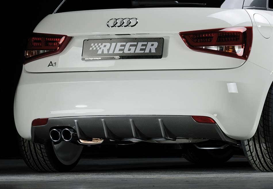 Diffusore Rieger A1 8X no S-Line nero luc.marm doppia sinistra -2014