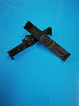 Portatarga Twist'N'Fix anteriore senza cornice per mascherina