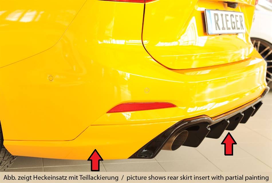 Diffusore Rieger Focus 4 dal'18 ST Turnier term.duplex 4x80mm DX/SX