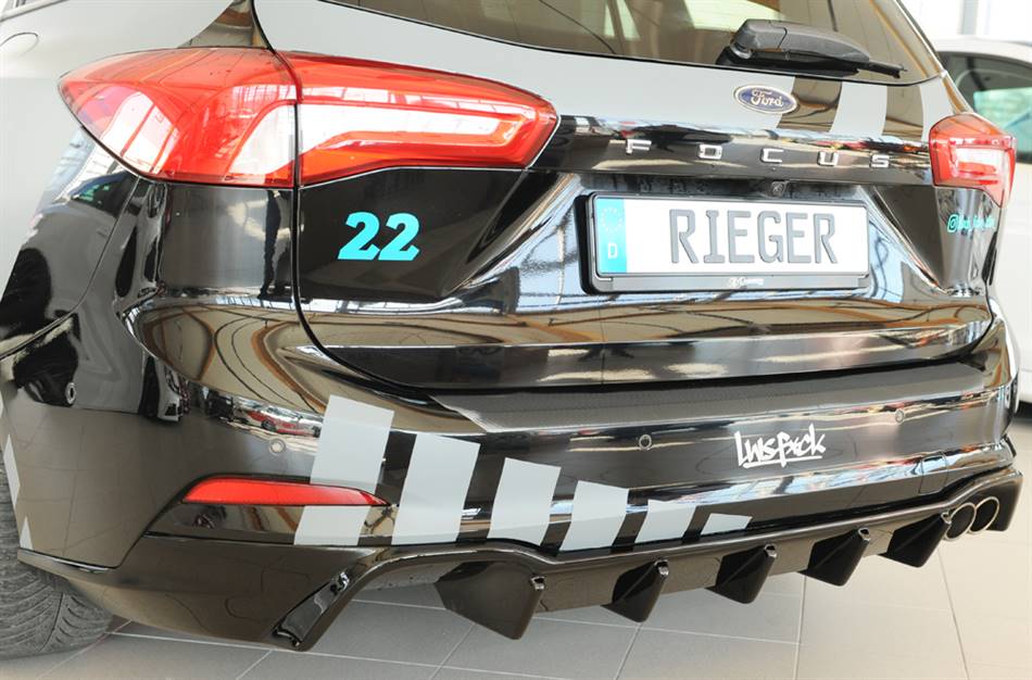 Diffusore Rieger Focus 4 dal'18 ST Turnier term.orig DX nero lucido