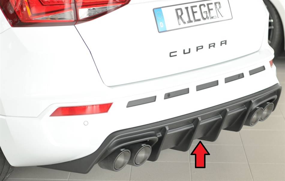 Diffusore Rieger Ateca Cupra 5FP inc.restyling per term orig e 4x102