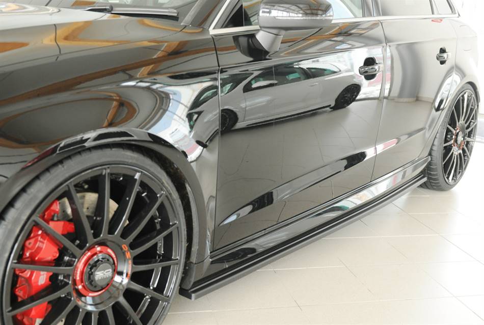 Lama sottoporta SX Rieger RS3 8V Sportback incl.Facelift ABS grezzo