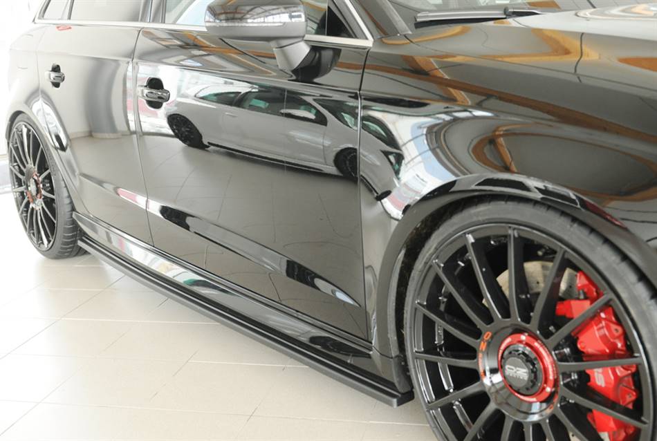 Lama sottoporta DX Rieger RS3 8V Sportback incl.Facelift ABS grezzo