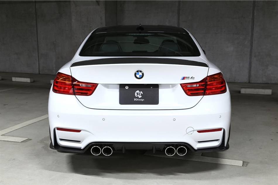 Diffusore post BMW M3 F80 carbonio vero 3D