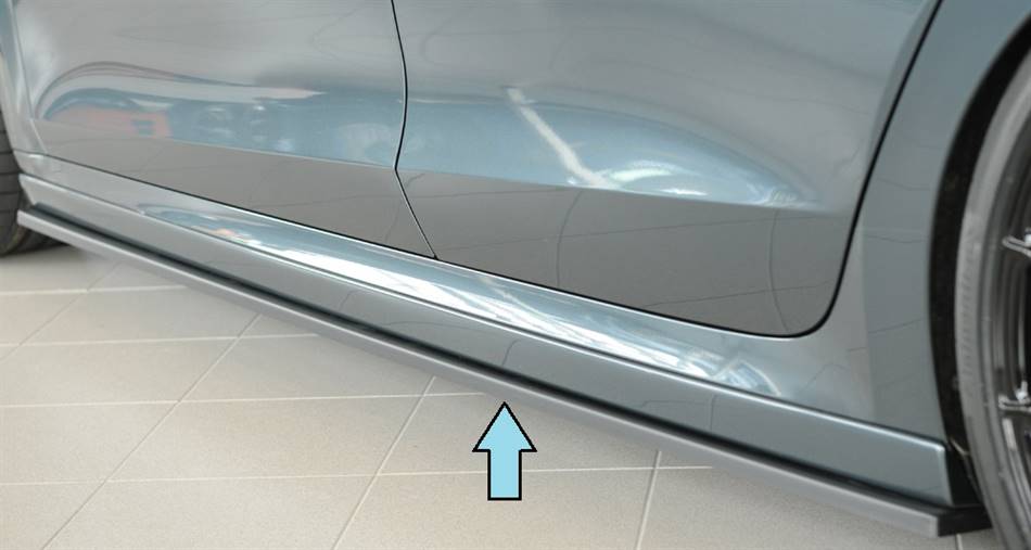 Lama sottoporta Sx Octavia NX per sottoporta Rieger Abs grezzo