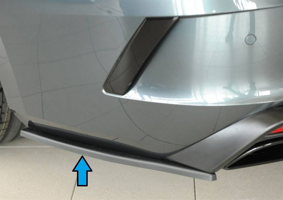 Deflettore Sx per diffusore Rieger Octavia NX RS ABS da verniciare