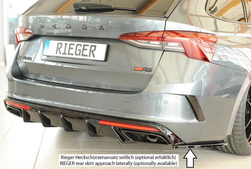 Diffusore Rieger Octavia NX solo RS  term orig duplex senza gancio