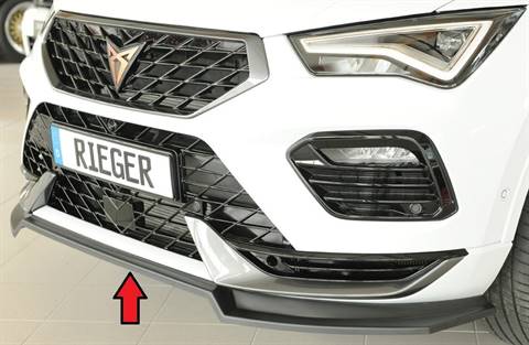Lama Rieger Ateca Cupra facelfit dal'20 per paraurti orig ABS grezzo