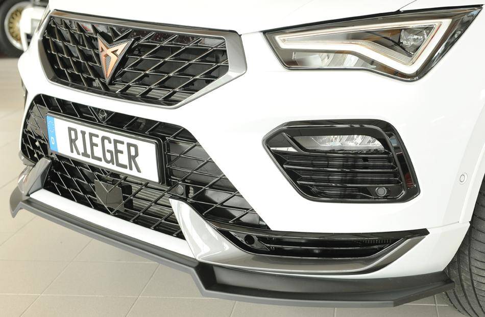 Lama Rieger Ateca Cupra facelfit dal'20 per paraurti orig ABS grezzo