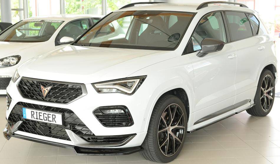 Lama Rieger Ateca Cupra facelfit dal'20 per paraurti orig ABS grezzo