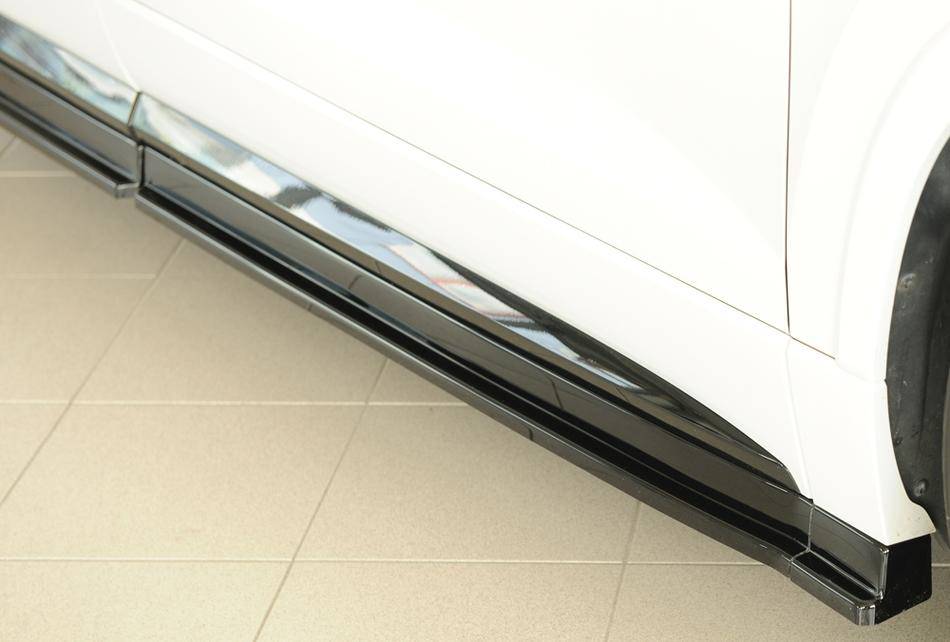 Lama sottoporta DX Rieger Ateca solo Cupra+FR anche Facelift nero lu