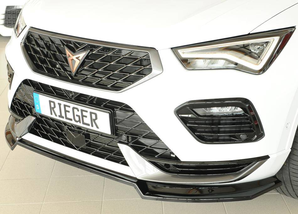 Lama Rieger Ateca Cupra Facelfit dal'20 per paraurti orig nero lucid