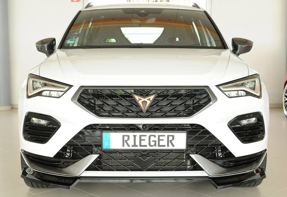 Lama Rieger Ateca Cupra Facelfit dal'20 per paraurti orig nero lucid