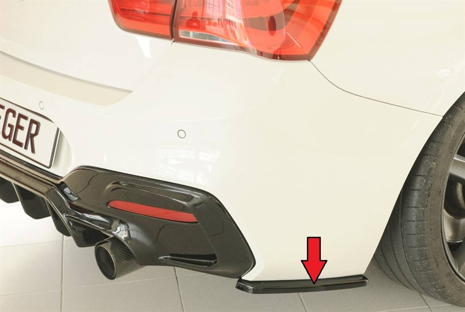Deflettori laterale DX F20/21 dal '15 per paraurti post orig M-Techn