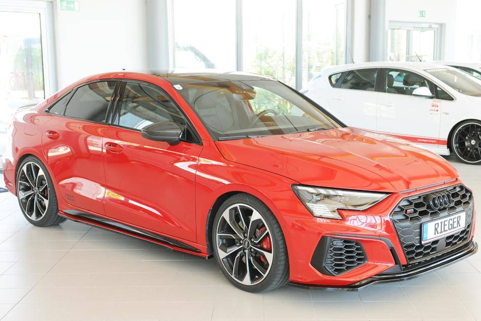 Lama sottoporta Rieger DX A3 GY solo S-line/S3 Abs grezzo anche face