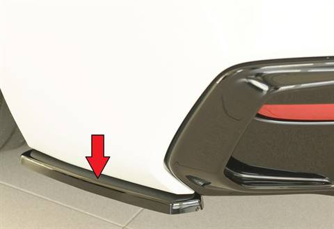 Deflettori laterale SX F20/21 dal '15 per paraurti post orig M-Techn