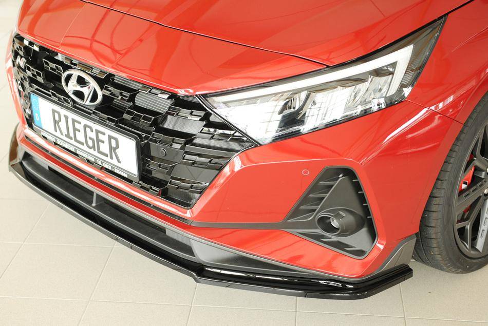 Lama ant Rieger I20N/I20N performance per paraurti orig N nero lucid