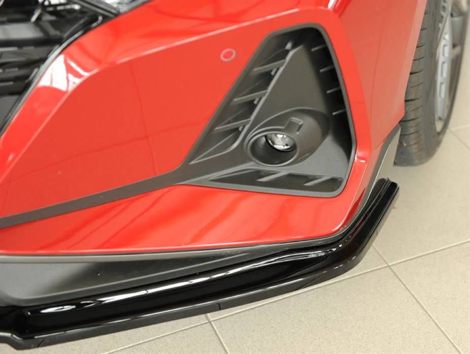 Lama ant Rieger I20N/I20N performance per paraurti orig N nero lucid