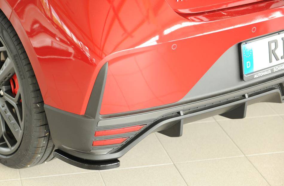 Deflettore laterale SX I20N BC3 per paraurti post orig N nero lucido