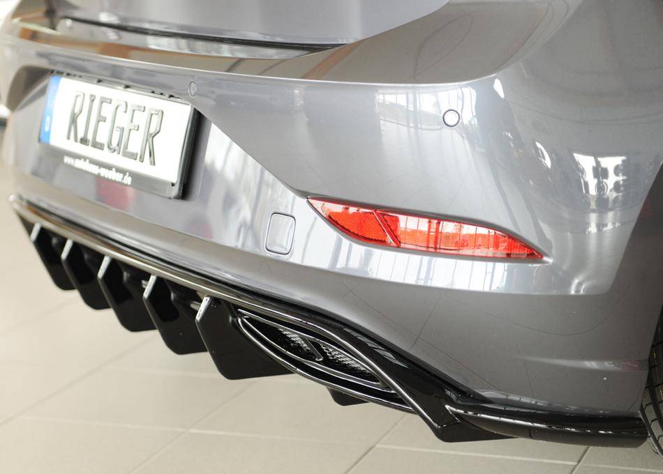 Diffusore Rieger Polo AW R-line dal'19-21per terminali orig nero luc