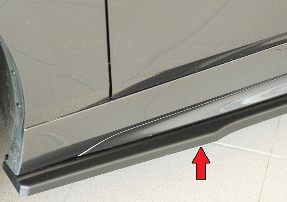 Lama sottoporta SX Rieger BMW serie 1 F40/F1H dal'19 4 porte per M-