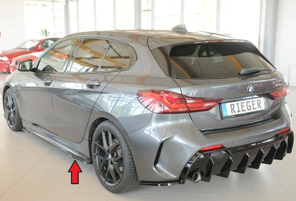 Lama sottoporta SX Rieger BMW serie 1 F40/F1H dal'19 4 porte per M-