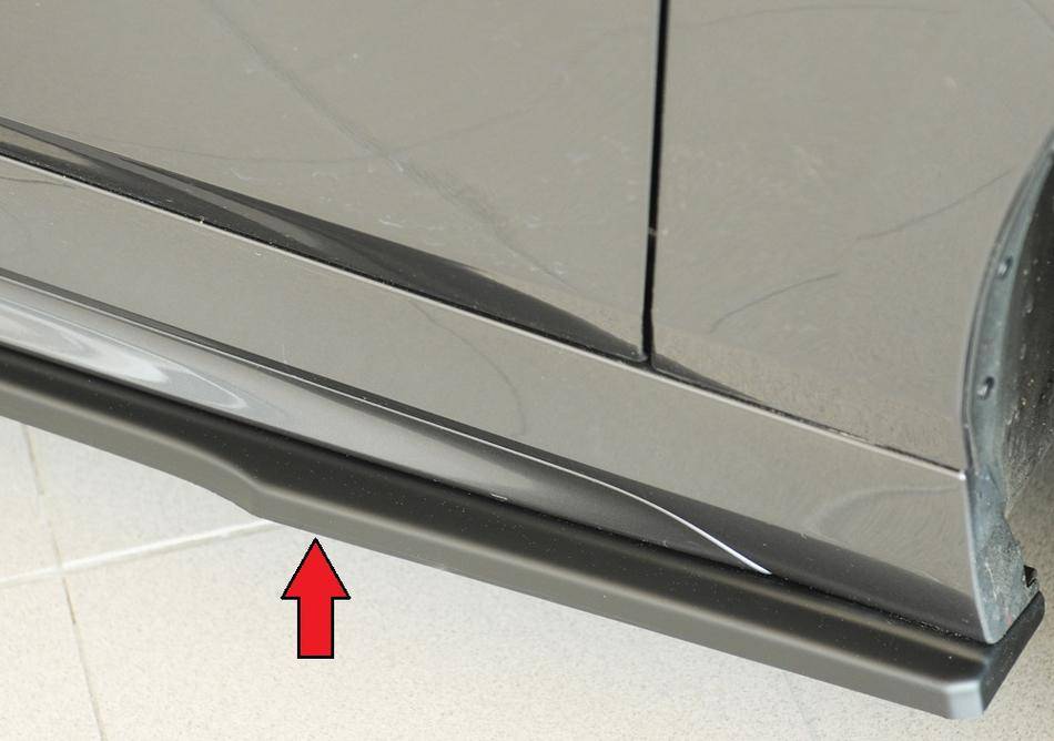 Lama sottoporta DX Rieger BMW serie 1 F40/F1H dal'19 4 porte per M-