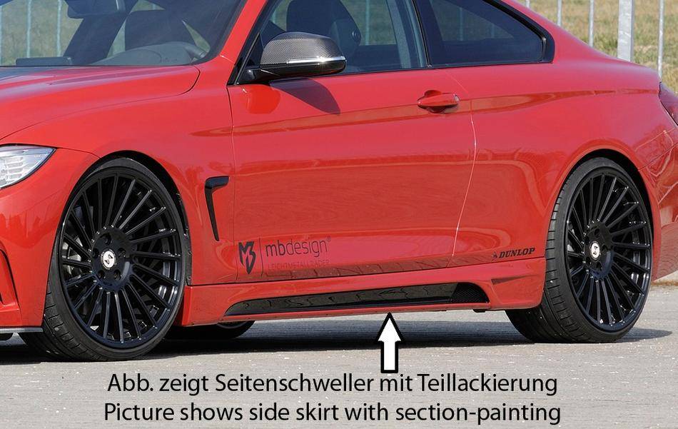Sottoporta Rieger sx BMW serie 4 F32/33 Coupe'/Cabrio
