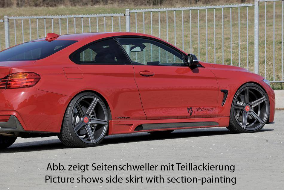 Sottoporta Rieger sx BMW serie 4 F32/33 Coupe'/Cabrio