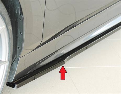 Lama sottoporta SX Rieger BMW serie 1 F40/F1H dal'19 4 porte per M-