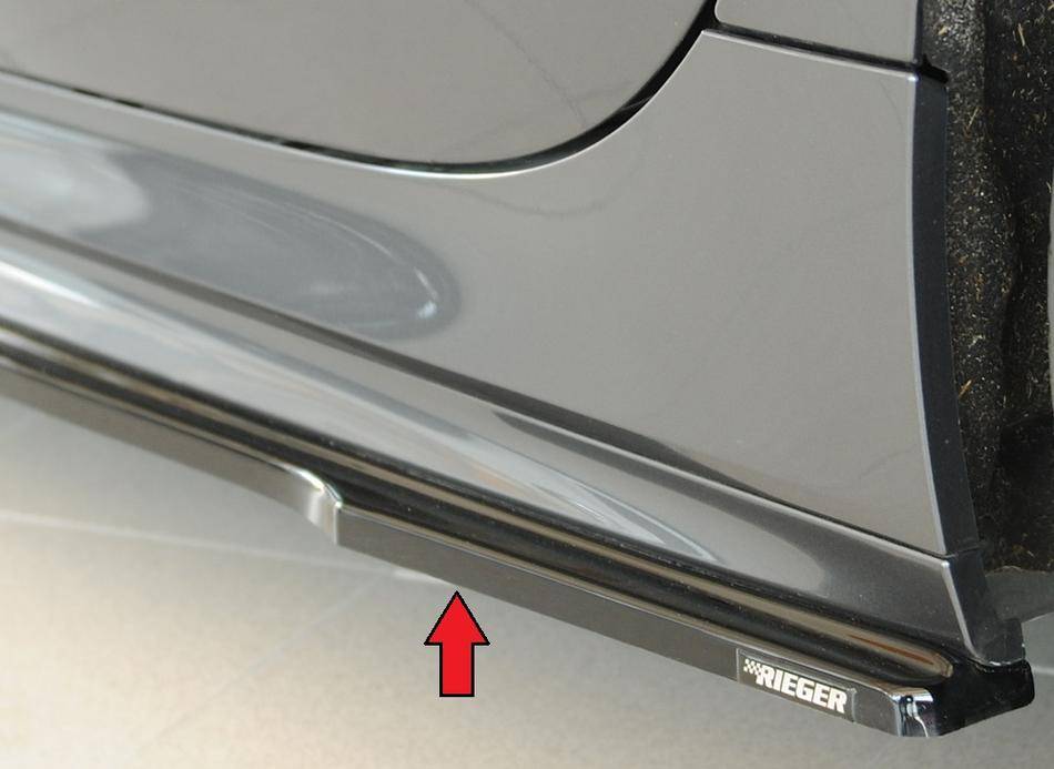 Lama sottoporta SX Rieger BMW serie 1 F40/F1H dal'19 4 porte per M-