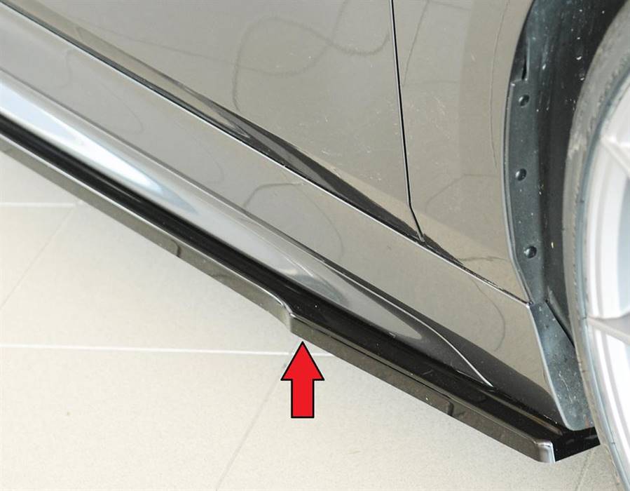 Lama sottoporta DX Rieger BMW serie 1 F40/F1H dal'19 4 porte per M-