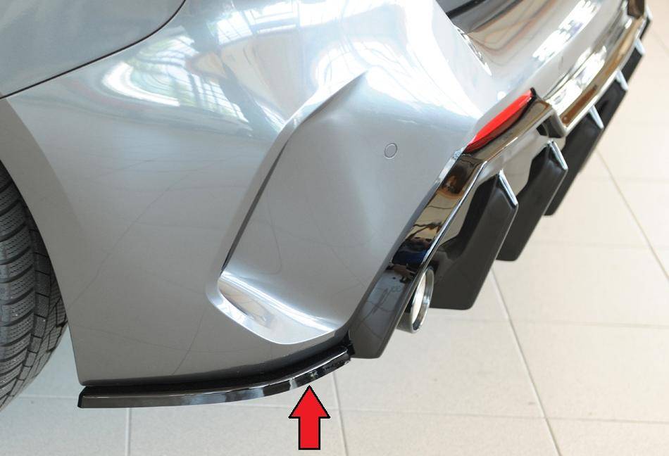 Aletta sinistra post serie 1 F40/F1H per sottoparaurti orig M-Sport