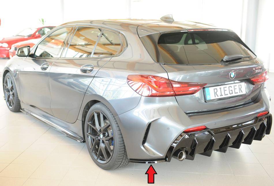 Aletta sinistra post serie 1 F40/F1H per sottoparaurti orig M-Sport