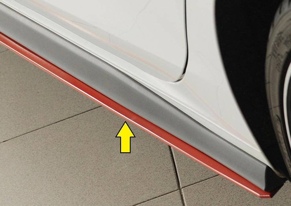 Lama sottoporta SX Golf 8 GTI/GTE/GTD+Clubsport per sottop.originali