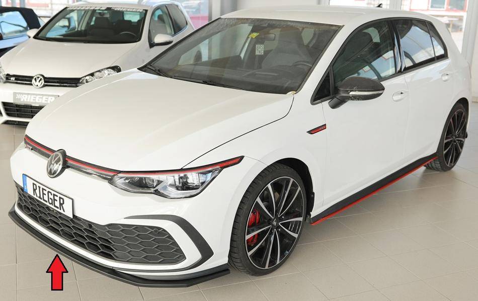 Lama ant Rieger Golf 8 GTI/GTD/GTE 5 porte ABS da verniciare