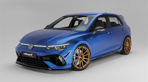 Sottoparaurti ant Oettinger Golf 8 GTI/GTD/GTE/R-Line no Clubsport