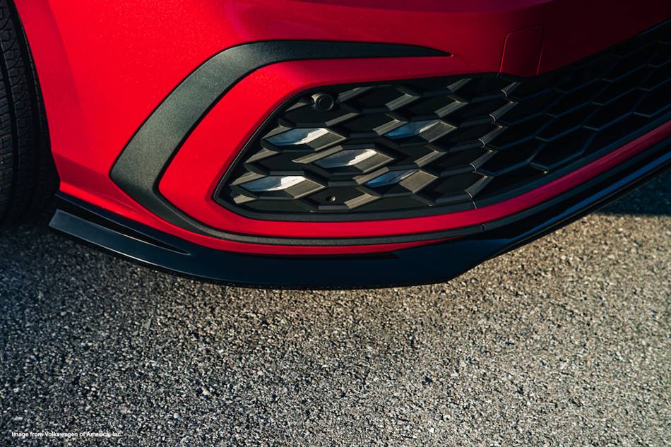 Sottoparaurti ant Oettinger Golf 8 GTI/GTD/GTE/R-Line no Clubsport