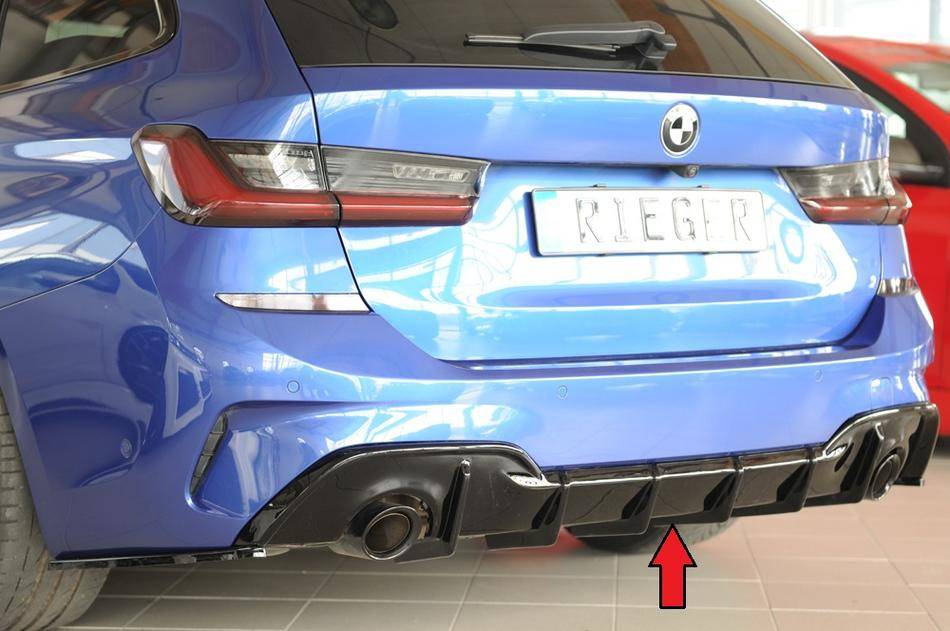 Diffusore Rieger BMW G20/21 dal'19 con allest.M-technik+gancio