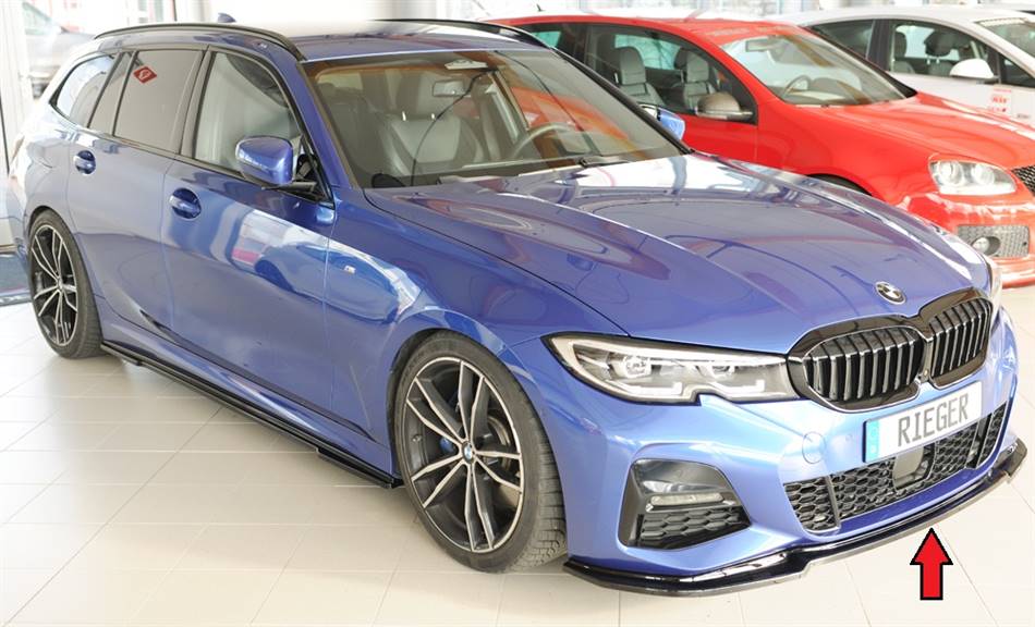 Lama Rieger sottoparaurti ant BMW G20/21 con paraurti M-Technik