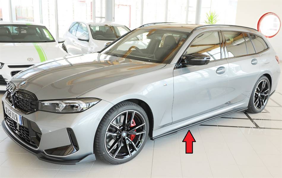 Lama sottoporta SX BMW G20/21 con allestimento M-Technik ABS