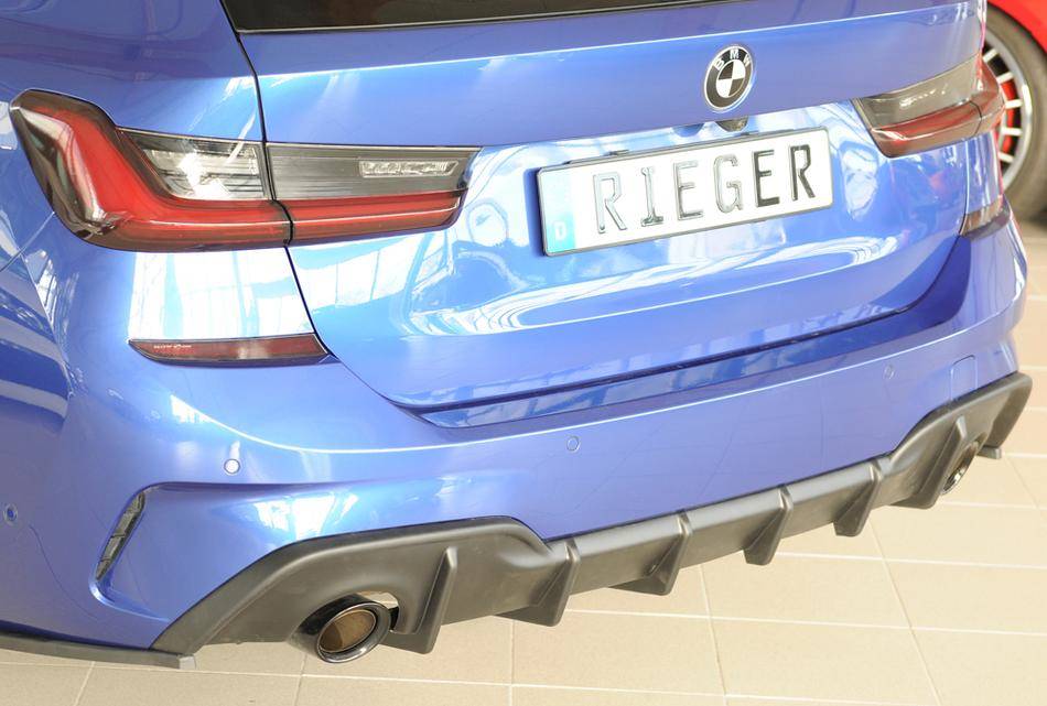 Diffusore Rieger BMW G20/21 dal'19 con allest.M-technik ABS