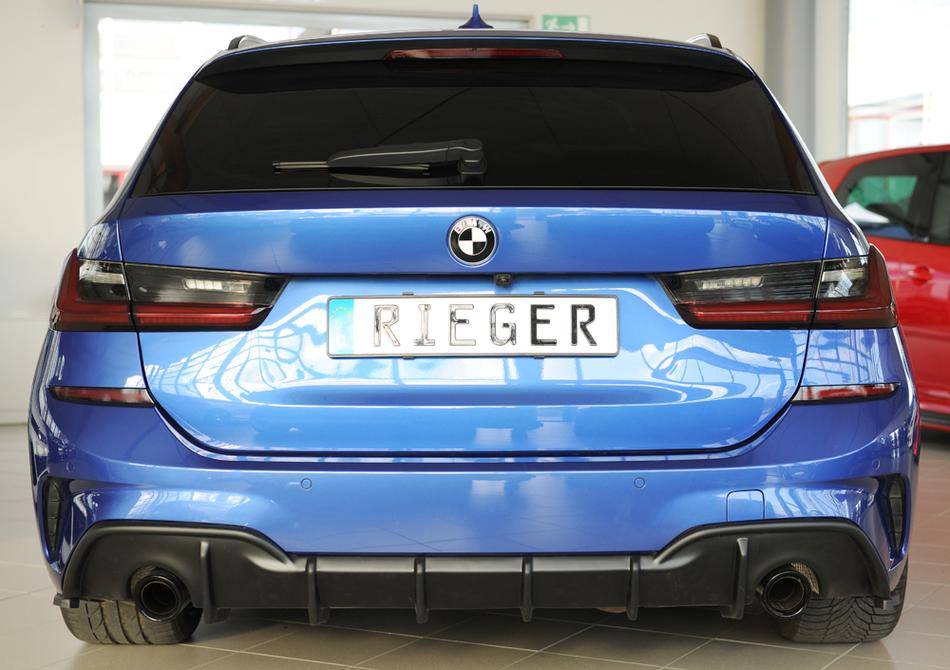 Diffusore Rieger BMW G20/21 dal'19 con allest.M-technik ABS
