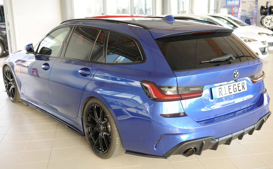 Diffusore Rieger BMW G20/21 dal'19 con allest.M-technik+gancio ABS