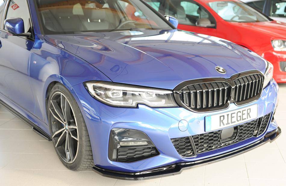 Lama Rieger sottoparaurti ant BMW G20/21 con paraurti M-Technik nero