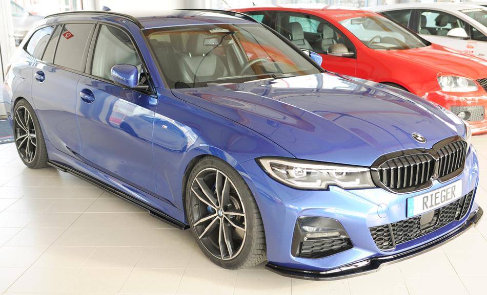 Lama sottoporta DX BMW G20/21 con allestimento M-Technik nero lucido