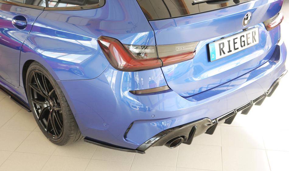 Deflettore laterale sinistr serie 3 G20/21 con diffusore Rieger nero